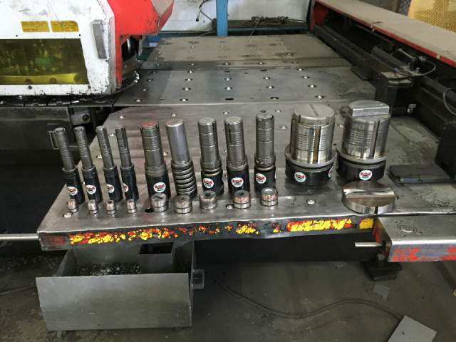 Amada Aries 245 CNC Turret Punch, Machine ID: 5971